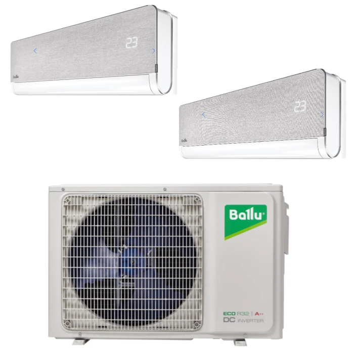 Мультисистема Ballu BM2OI-FM/out-14HN8_V1/EU + 2×BSNI-FM/in-10HN8_V1/EU