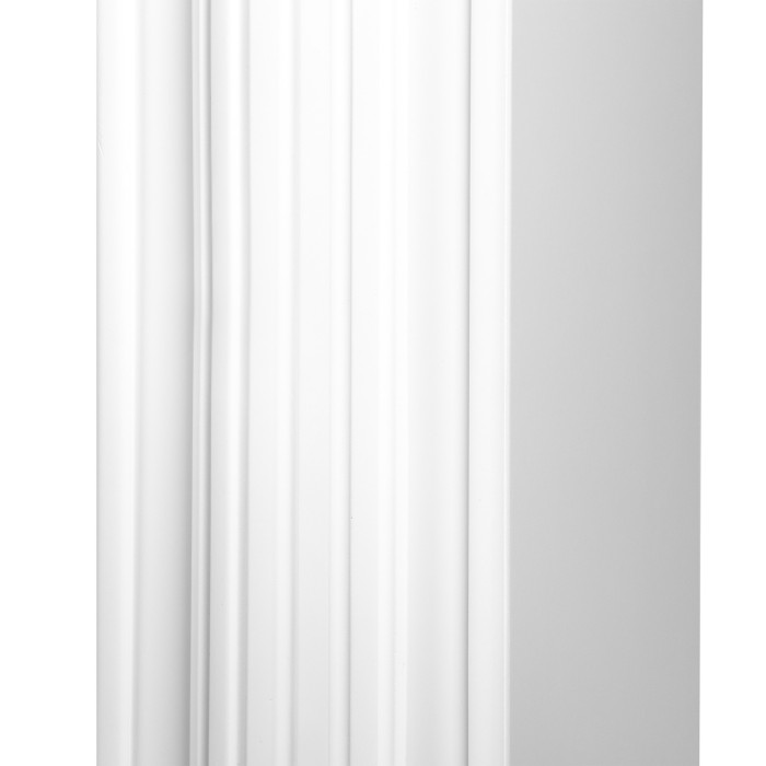 Каминокомплект: Очаг Royal Thermo Aurora RTFP/P-AR60LS, портал Olympia 60, белый
