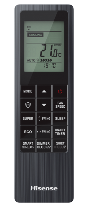 Сплит-система Hisense AS-13HW4SVDTG5В серии BLACK CRYSTAL Classic A