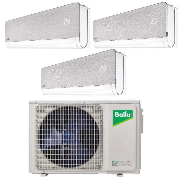Мультисистема Ballu BA3OI-FM/out-27HN8/EU + 3×BSNI-FM/in-13HN8_V1/EU