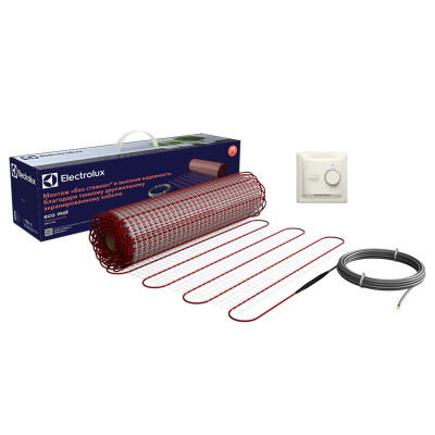 Мат Electrolux EEM 2-150-5 (комплект теплого пола с терморегулятором) серии ЕСО MAT