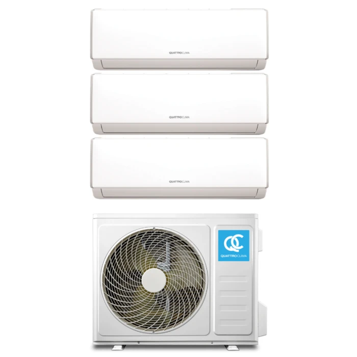 Мультисистема Quattroclima QN-FM21UA + 2×QV-FM07WB + QV-FM09WB