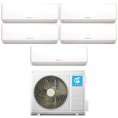 Мультисистема Quattroclima QN-FM42UB + 4×QV-FM09WB + QV-FM12WB