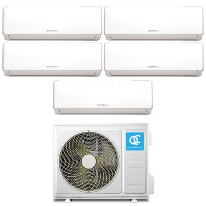 Мультисистема Quattroclima QN-FM42UB + 4×QV-FM09WB + QV-FM12WB