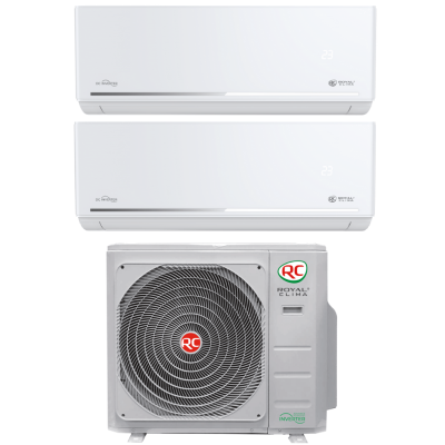 Мультисистема Royal Clima 2RMN-18HN/OUT + 2×RCI-FС09HN (FELICITA MULTI FLEXI EU ERP)