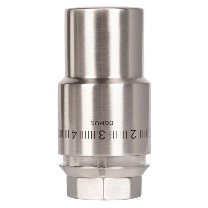 Термоголовка жидкостная Royal Thermo Design PRO М30х1,5 (матовый никель)