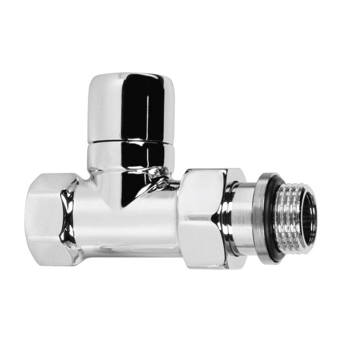 Набор термостатический для радиатора прямой Royal Thermo Design 1/2"М30х1,5 (Хром)