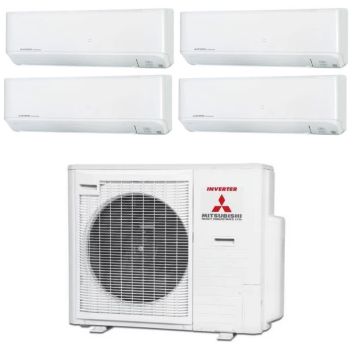 Мультисистема Mitsubishi Heavy SCM80ZS-W + 3×SKM20ZSP-W + SKM25ZSP-W (Standard)