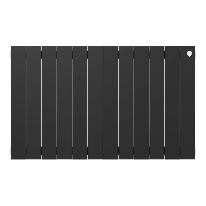 Радиатор биметаллический Royal Thermo PianoForte 500 Чёрный - 12 секц.