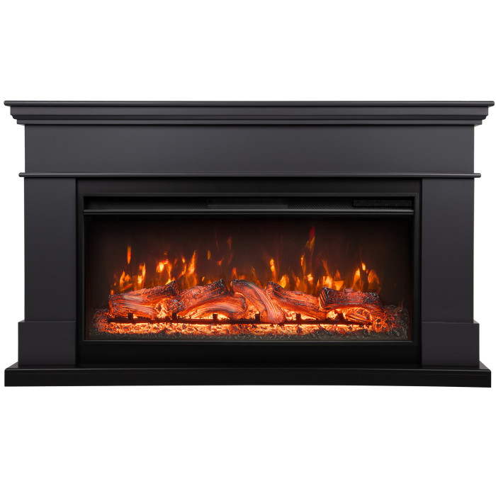 Каминокомплект: Очаг Royal Thermo Aurora RTFP/P-AR40LS, портал California 42/40/36, графит