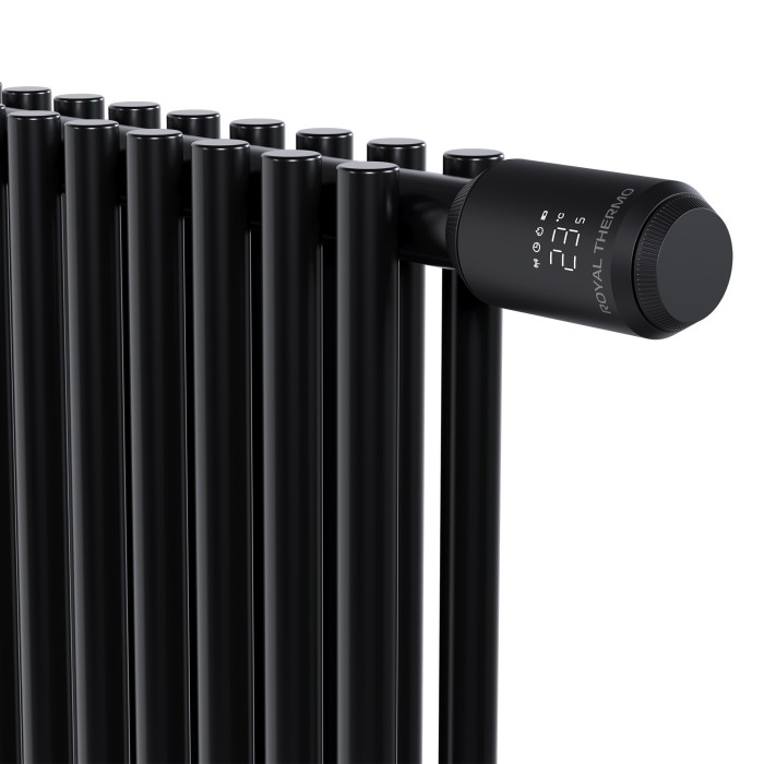 Термостат радиаторный электронный Royal Thermo Smart Heat 2.0, черный
