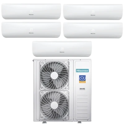 Мультисистема Hisense AMW-60U6SP + 5×AMS-12UW4RXRKB00 (ZOOM FREE Match DC Inverter R32 Wi-Fi)