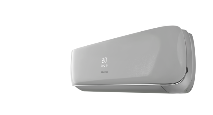 Внутренний блок настенного типа Hisense AMS-12UW4RVETG00(S) серии PREMIUM SILVER FREE Match DC Inverter R32 для мульти сплит-систем