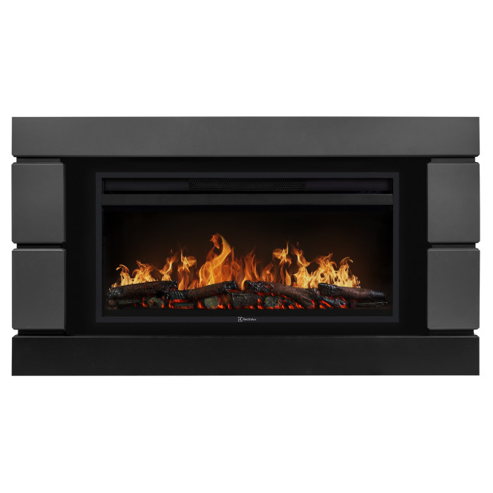 Каминокомплект: Очаг Electrolux EFP/P-4220LS, портал Moderno 42/40/36, графит