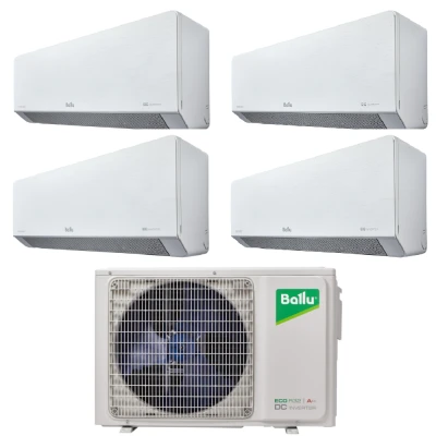 Мультисистема Ballu BM4OI-FM/out-28HN8_V1/EU + 3×BSFI-FM/in-07HN8/EU_SV + BSFI-FM/in-12HN8/EU_SV