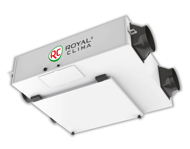 Приточно-вытяжная установка с мембранным рекуператором Royal Clima RCS-650-U 4.0 серии SOFFIO UNO 4.0